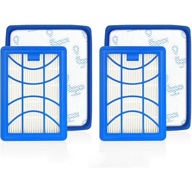 2 Filter Für Powerpro Expert Fc9729 Fc9741 Fc9742 Fc9743 Fc9744 Fc9745 Fc9746 Ersatzfilter Für Staubsauger Zubehör Power Cyclone 8, Ersetzt Fc8003/01 Fc6042/01