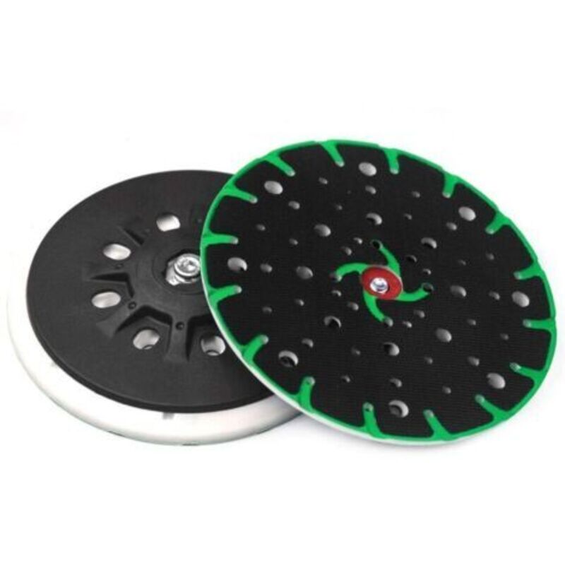 Schleifteller 150 Mm, Anschlussgewinde M8 - 49 Löcher Mit Staubschutzfunktion Und Schraube, Kompatibel Mit Festool Rotex Ro, Ets 150, Ets Ec 150 Exzenterschleifer