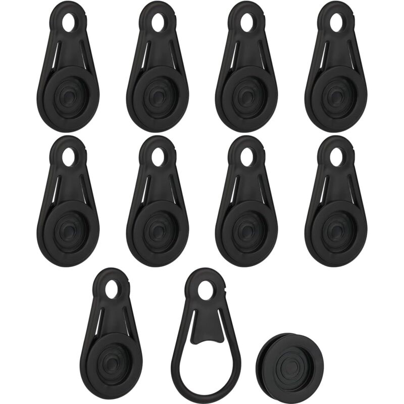 10 Stück Planenklammern, Planenklemmen, Planenclips, Befestigungsklammern Für Planen Für Autos, Zelte, Sonnensegel Und Poolplanen