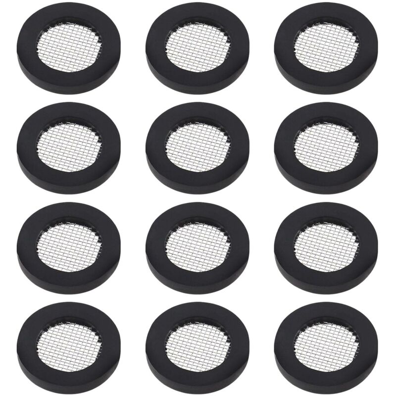 20 Stück O-ring-dichtungen Für Duschkopf, Edelstahlfilter-dichtung, Gummidichtungsscheibe Für 1/2 Zoll Duschköpfe