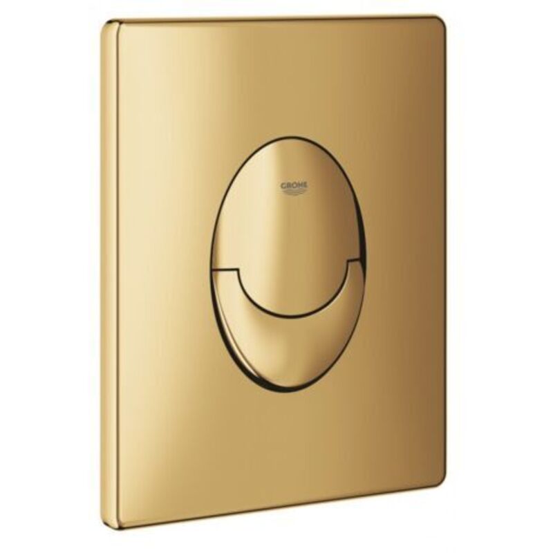 Öko-effiziente Wc-betätigungsplatte – Chrom-metalloberfläche – Dual-spülung 3/5l – Grohe Ecojoy-technologie – Schnelles Montagesystem - 38505gn0