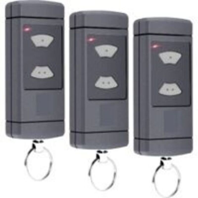 Satz Von 3 Kompatiblen Handsendern - 40,685 Mhz - Für Garagentore Hsm2-40, Hsm4-40, Hse2-40, Hse4-40, Hs2-40, Hs4-40, 2 Kanäle