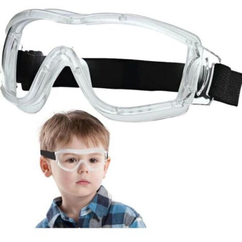 Schutzbrille Für Kinder, Klare Stoßfeste Sicherheitsgläser, Wasserdichte Brille Für Kinder, Tragbare Augenschutzgläser