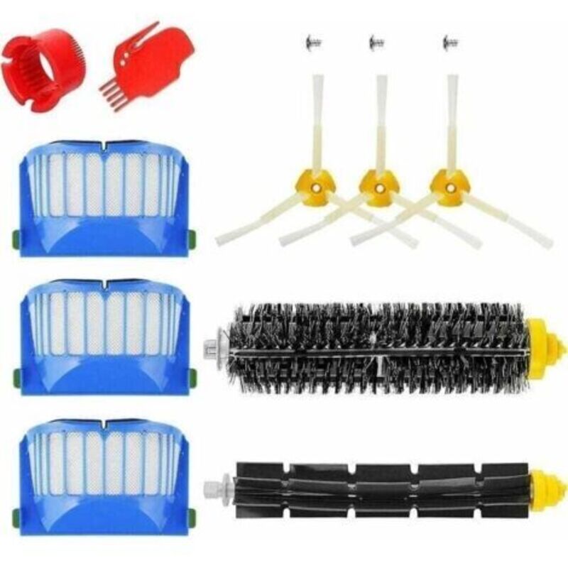 Zubehör-set Für Irobot Roomba 600er Serie 671 692 694 697 698 650 651 660 690 Filterrolle Bürste Besen Ersatzteile