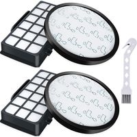 Kompatibles Filter-set X-trem Power Cyclonic (280327-51687) (zr006001) Staubsauger (2 Stück Filter Mit Reinigungsbürste)