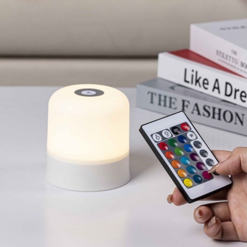 Set Aus 3 Mini-led-lampen Mit Dimmer, Touch-steuerung Und Fernbedienung [touch-modell]