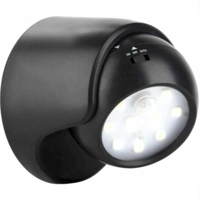 Innen- Und Außen-led-spot, Außenstrahler Mit Bewegungsmelder, Kabelloser Led-außenstrahler, 1000 Lumen, Abnehmbare Kugel, 360-grad-drehung Und Neigung, Batteriebetrieben