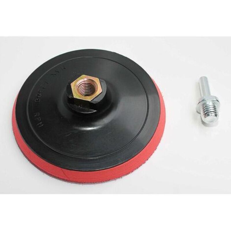 Schleifteller 125 Mm Mit Bohrfutter Für Bohrmaschine (1 Stück)