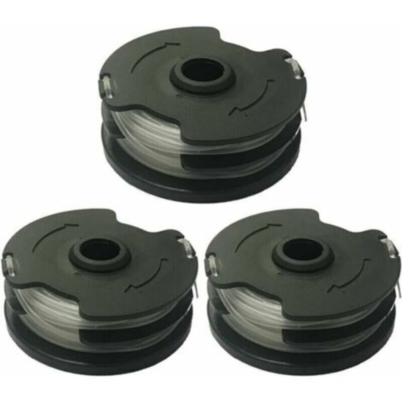 Spule Für Parkside Ersatzspulen Für Den Kabellosen Rasentrimmer Parkside Prta 20-li C3 Ian351753, Fadenspule Für Kantenschneider Für Parkside Prta 20-li C3 (3 Stück).