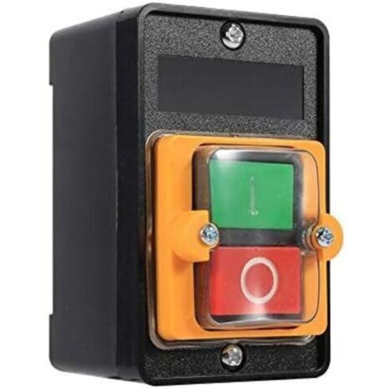 Wasserdichter On/off-schalter 380v 10a – Sicherheitsschalter Für Maschinen – Ölbeständig – Professionelle Installation Empfohlen