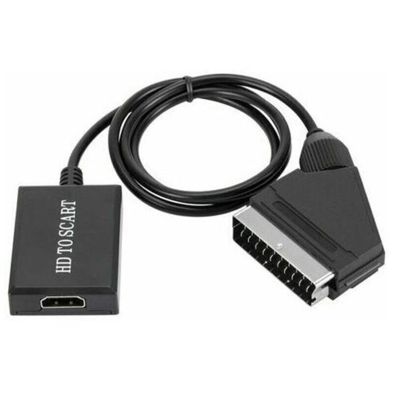 Hdmi-zu-scart-konverter 1080p – Plug-and-play – Ntsc/pal-kompatibel – Hochwertige Upscaling-technologie
