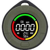 Tragbarer Co-detektor, Innenraum-luftqualitätsmonitor Mit Ndir-sensor Und Lcd-bildschirm, Co-monitor Mit Alarm Für Zuhause Und Büro