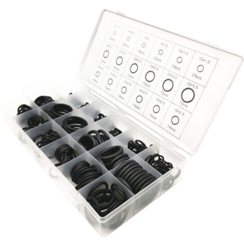 279 Stück/kit O-ring-dichtungen Aus Gummi, Sortimentskit Mit 18 Größen Für Autoreparatur Und -ersatz