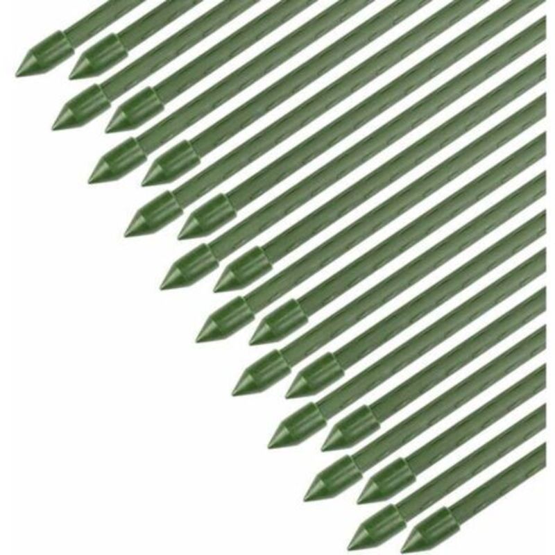 20er Set Pflanzenstäbe - Stützen Und Stiele Mit 60 Cm Länge Und 8 Mm Durchmesser