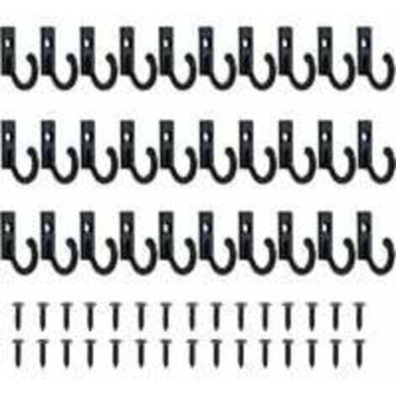 Set Aus 30 Kleinen Vintage-haken, Wandhalterung Für Schlüsselanhänger, Hängehaken, Schmuckhaken, Schlüsselhaken Für Kleidung, Kleiderhaken Mit Schrauben, Garderobenhaken Für Die Wand, Badezimmer