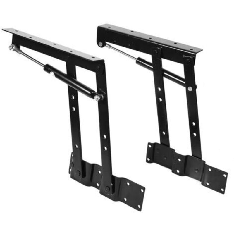 Eosnow – Hydraulisches Scharnier Für Möbel – Robuster Stahl – Maximale Belastung 50 Kg – Hubhöhe 242 Mm – 2er-set Für Couchtisch