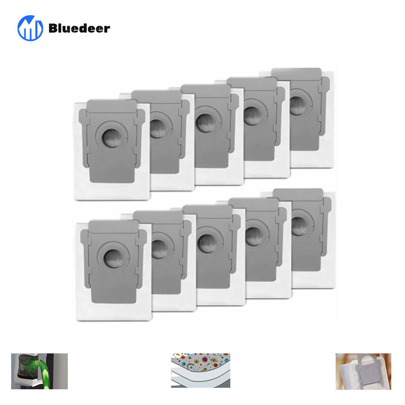 Packung Mit 10 Staubsaugerbeuteln Kompatibel Mit Irobot Roomba I- Und S-serie - Für I17 I7 + I7plus (7550) I3 + (3550) I4 + (4552) I6 + (6550) I8 + (8550) S9 + (9550) - Schmutzentsorgungsbeutel