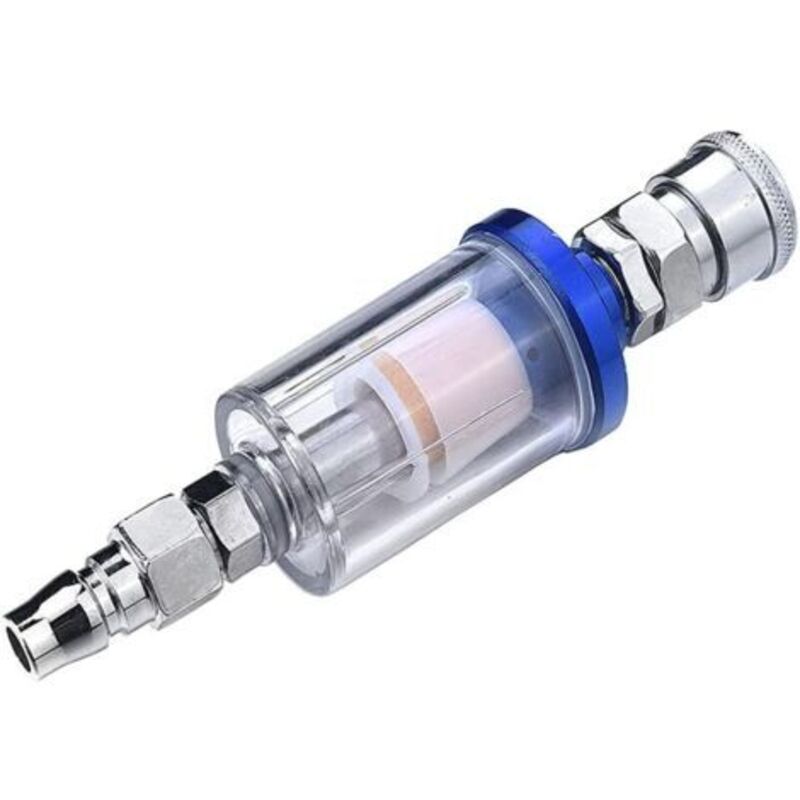 1/4" Farbspritzpistole Inline-wasserabscheider Luftfilter Feuchtigkeitstrenner Regler Für Druckluftwerkzeuge