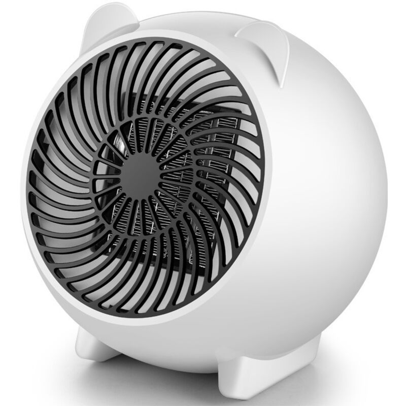 Heizlüfter, 500w Tragbarer Heizkörper, Schnelle Erwärmung, Überhitzungs- Und Kippschutz, Sicher Und Tragbar, Energieeffizient, Für Schlafzimmer Und Büro
