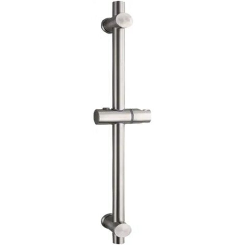 Duschstange Aus 304 Edelstahl – Höhenverstellbar 660 Mm – 360° Drehbar – Korrosionsbeständige Gebürstete Oberfläche