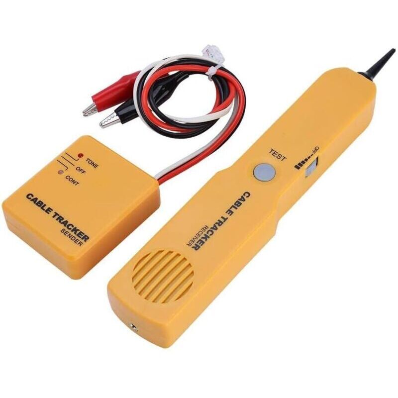 Kabelsucher, Elektrisches Netzwerk-kabeltestgerät, Tongenerator Und Sonden-kit, Rj11-schaltungssucher, Leitungsdetektor Für Die Suche Nach Leistungsschutzschaltern Mit Toner