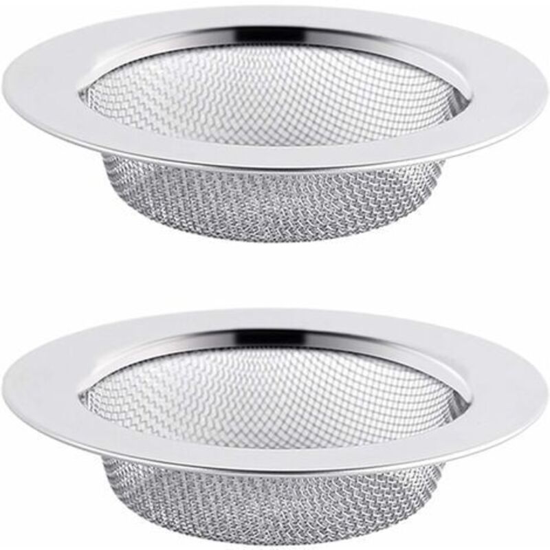 2er-set Edelstahl-spülenfilter 7,5 Cm – Sieb Gegen Verstopfung – Leicht Zu Reinigen – Für Küche Und Badezimmer