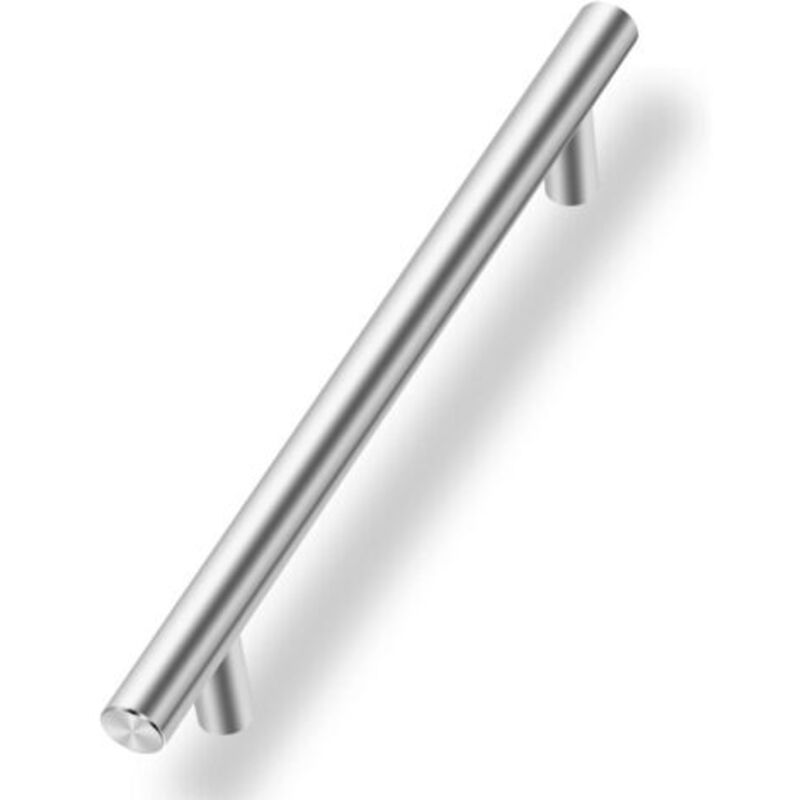 10er Set Küchenmöbelgriffe, Edelstahl-türgriff Für Küche, Schubladengriff Mit 160 Mm Lochabstand, Küchentürgriff, Gebürstete Oberfläche