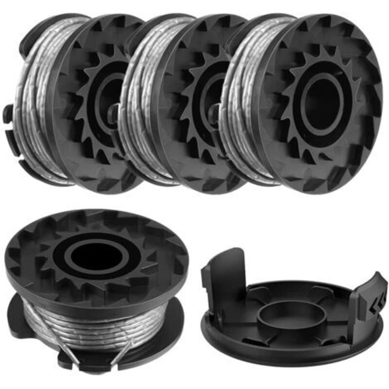 Spulenfaden Für Bosch Easygrasscut 18 23 26 Art 23 26 Rasentrimmer Ersatzteile (bosch F016800569, 4 Stück)