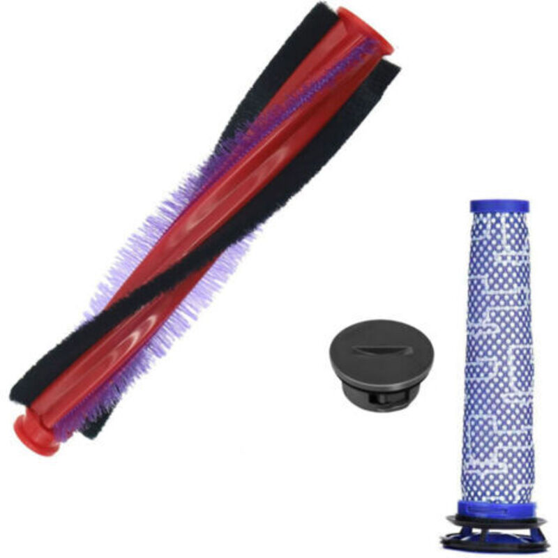 225mm Rollenbürste Für Dyson V6 Sv03 Filter 963830-02 Bürstenkopf Stopfen 965665-03 Dc58 Dc59 Dc62 Animal Extra Zubehör Ersatzteile (22,5 Cm)