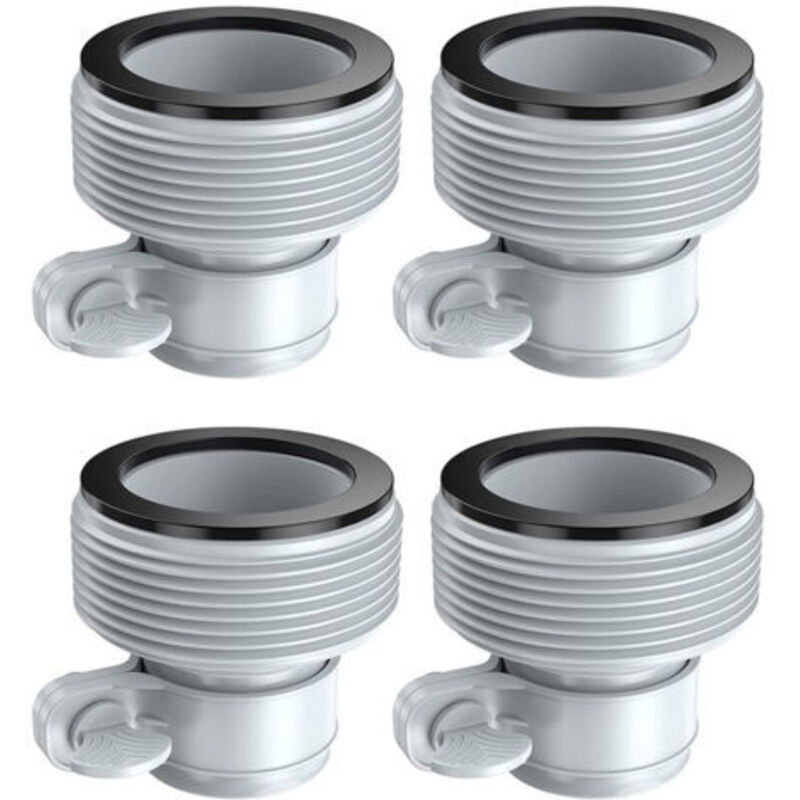 4 Stück Adapter Für Intex Filterpumpe, Umgebaut Von 1,25 Zoll Auf 1,5 Zoll
