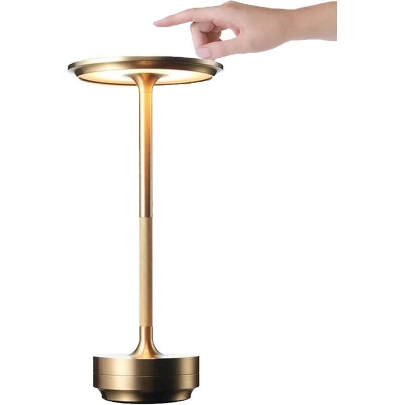 Wiederaufladbare, Wasserdichte Tischlampe – Touch-steuerung – Dekorative Led-leuchten – Warme Atmosphäre Für Restaurant Und Bar