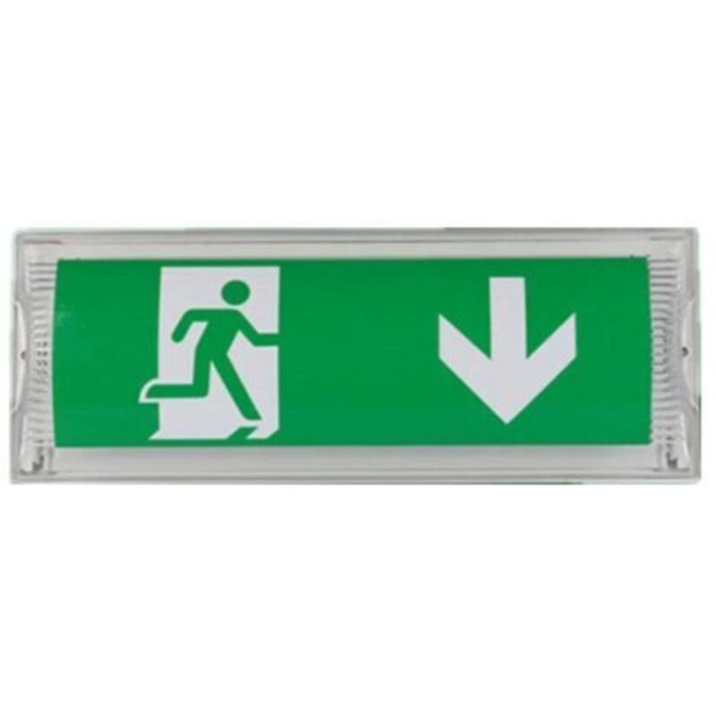 Autonomer Sicherheitsbeleuchtungsblock 3 Stunden – Ip65-schutz – 200lm 6500k – Led-lampe Mit 27 Einheiten Für Innen- Und Außenbereich - 27led