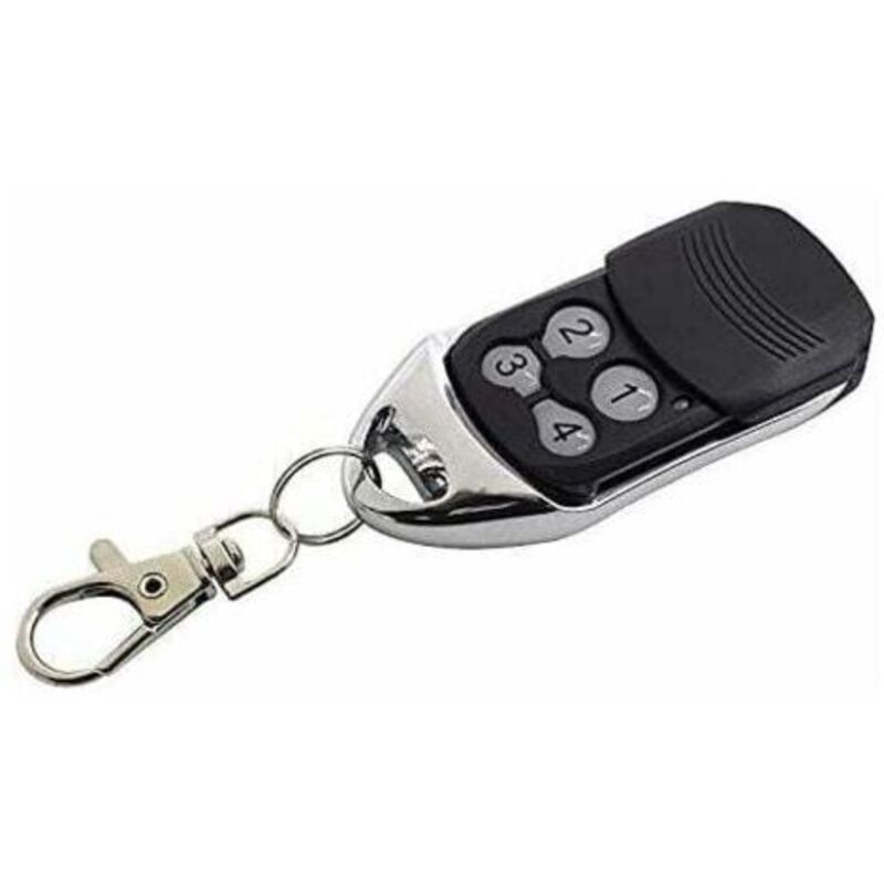 Fernbedienung Für 433-mhz-auslöser – Kompatibel Mit Somfy Keytis 2/4 Rts, Keygo, Telis – Steuerung Von Bis Zu 4 Kanälen – 12v-alkalibatterie