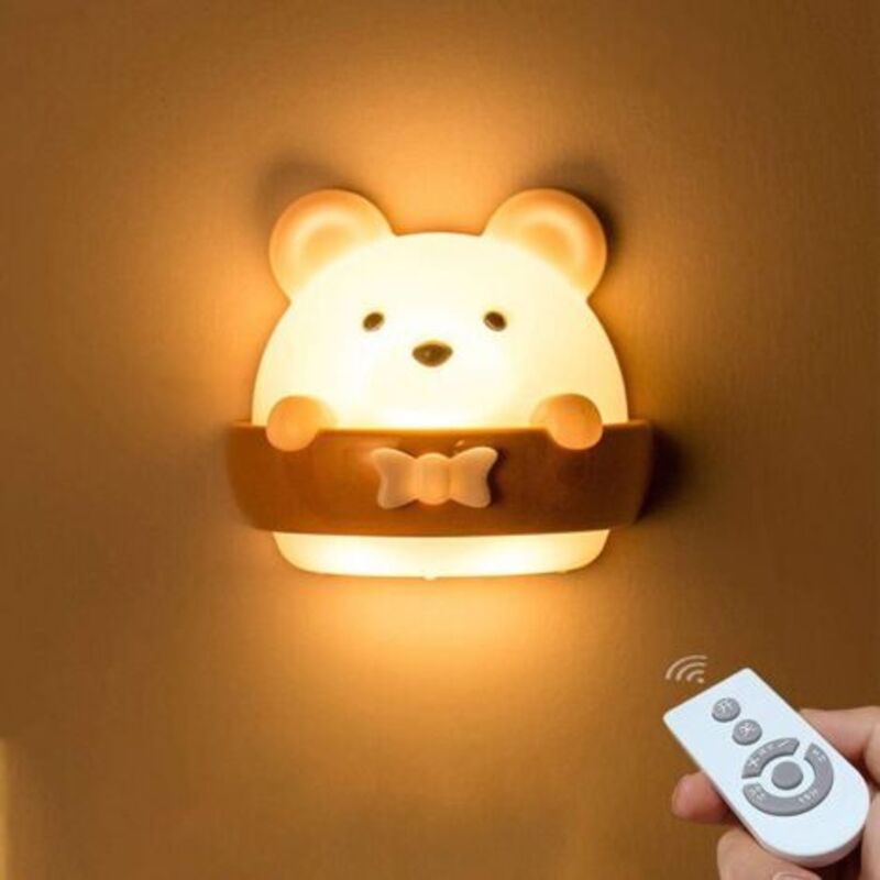 Kindernachtlicht, Bären-nachtlicht Für Kinder, Tragbares Usb-aufladbares Nachtlicht, Nachtlicht Für Babyzimmer Zum Lesen, Schlafen Und Entspannen