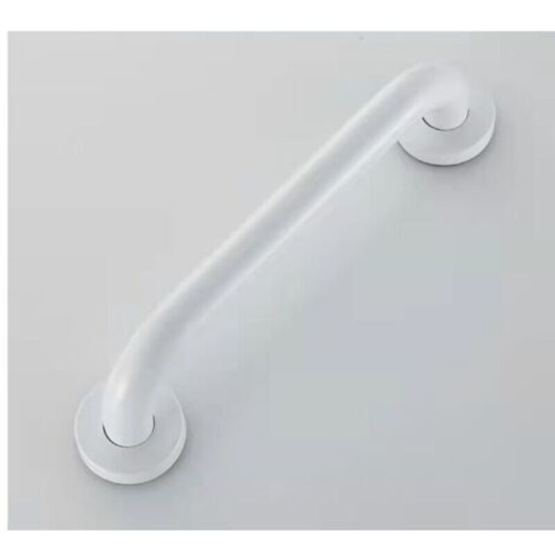 Dusch-haltegriff - 400 Mm - Sicherheits-duschgriff - Haltegriff Für Behindertengerechte Wc - Stützgriff Für Toilette - Haltegriff Für Dusche Und Wc - Weiß