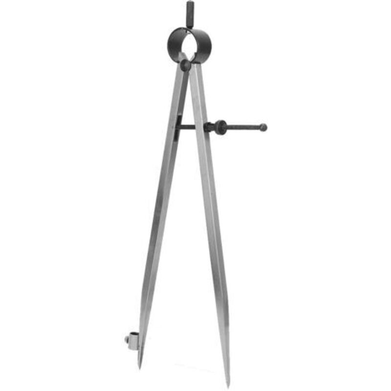 Teiler Lineal Positionierung Scriber Zeichnung Kompass Handwerk Werkzeug Rotierende Zeichnung Zirkel (300mm)