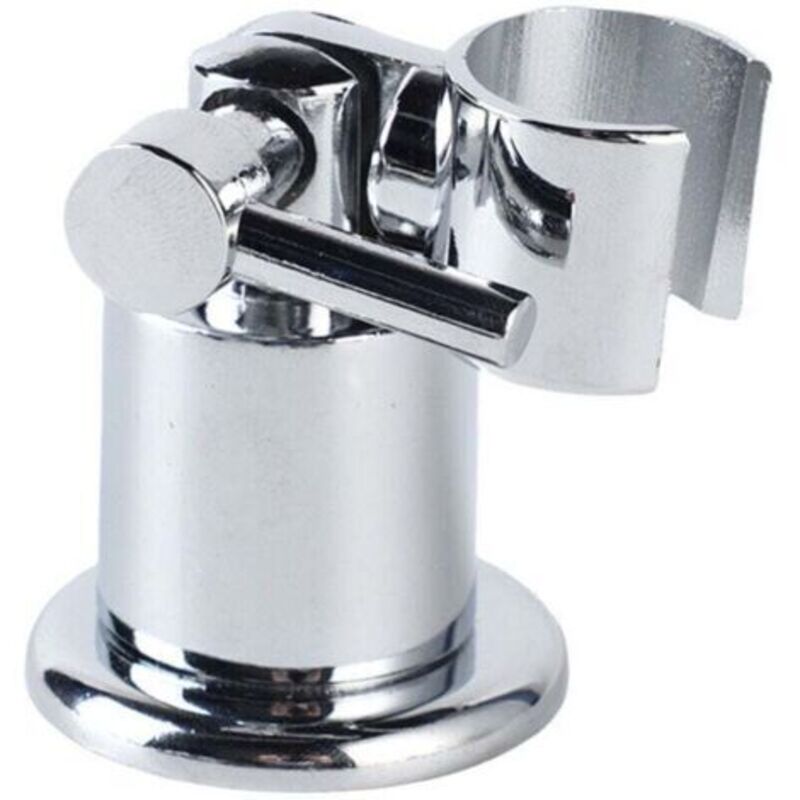 Duschhalterung Für Handbrause, Verstellbarer Duschhalter 180 Grad, Chromfarbener Metall-duschhalter Mit Schrauben Für Einfache Installation, Ideal Für Badezimmer, Robust Und Langlebig