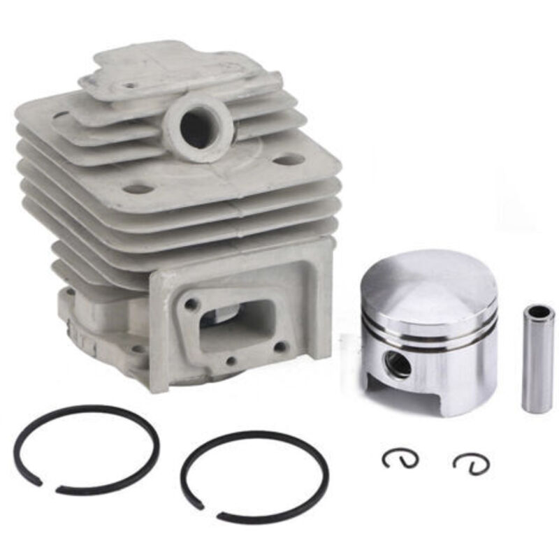 Zylinder-kolben-kit 44 Mm Für Motorsense Mitsubishi Tl52 Bg520 – Aluminiumlegierung – 2 Kolbenringe Und 2 Sicherungsringe Enthalten