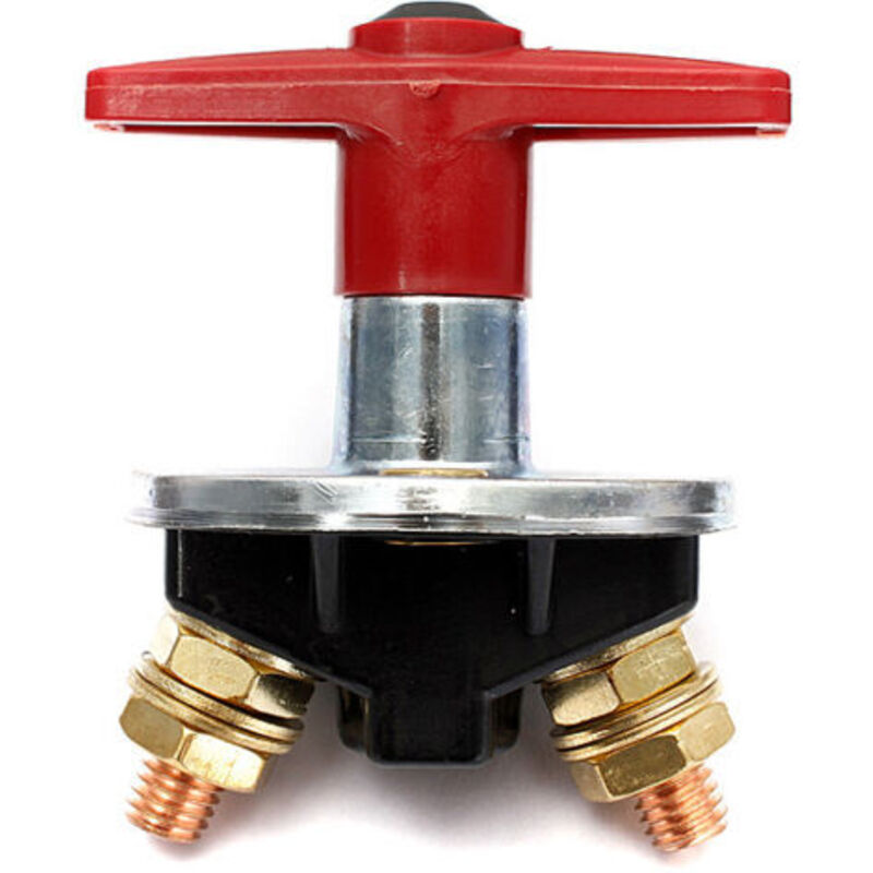 Fester 200-ampere-batterietrennschalter Mit Schlüssel, Hauptschalter, Elektrischer Schalter 12v/24v, Robuster Elektrischer Schalter