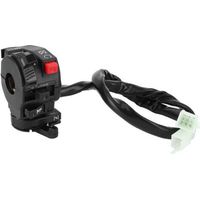 6 Funktionen 9 Adern Linksseitiger Befehlsschalter, Kill-start-schalter, Starter-schalter, Lenkerschalter 22mm 9-polig 8-adrig Geeignet Für 200cc 250cc Dirt Quad Bike