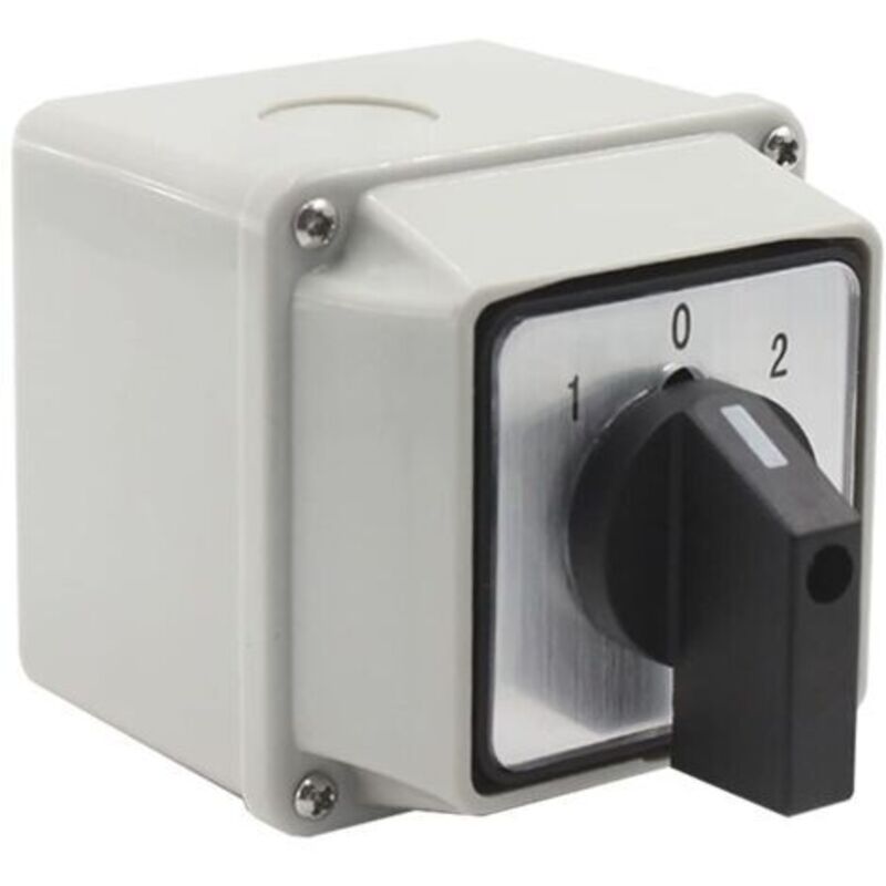Lw26-20/2 Universeller Quellenumkehrschalter Mit Montagegehäuse - 380 V, 20 A - Universeller Drehschalter
