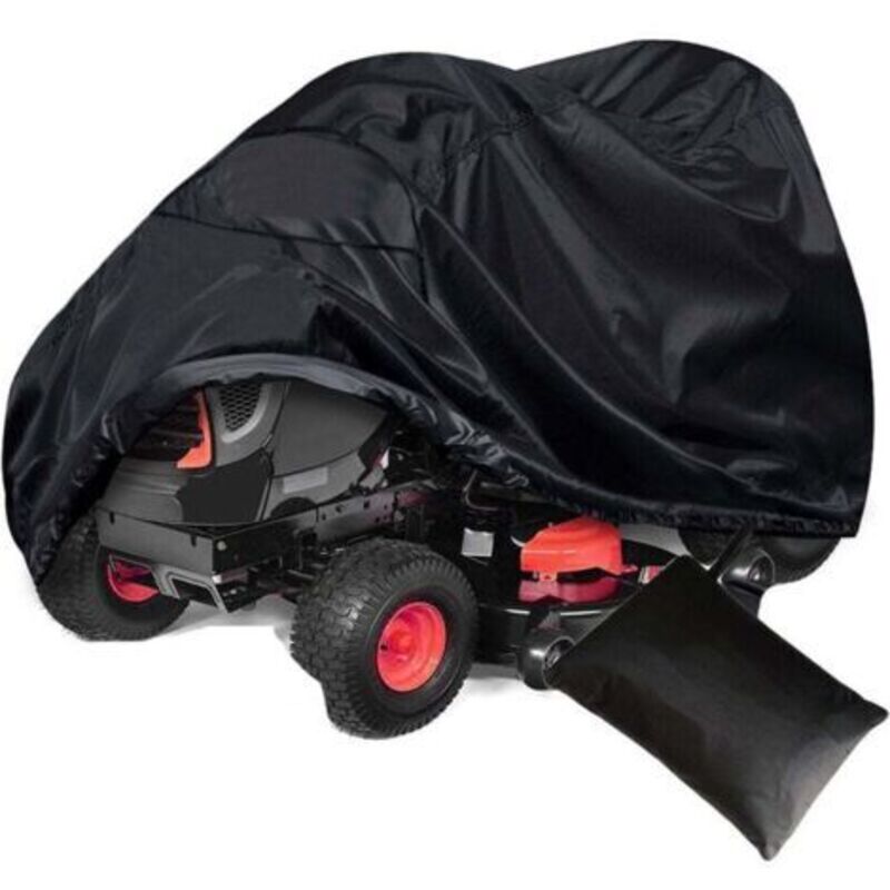 Abdeckhaube Für Aufsitzmäher, Garten-traktor-abdeckung, Universal, Wetterfest, Uv-beständig, Aus Sehr Robustem 210d Oxford-gewebe, Rasentraktor (l177 X B110 X H110cm)
