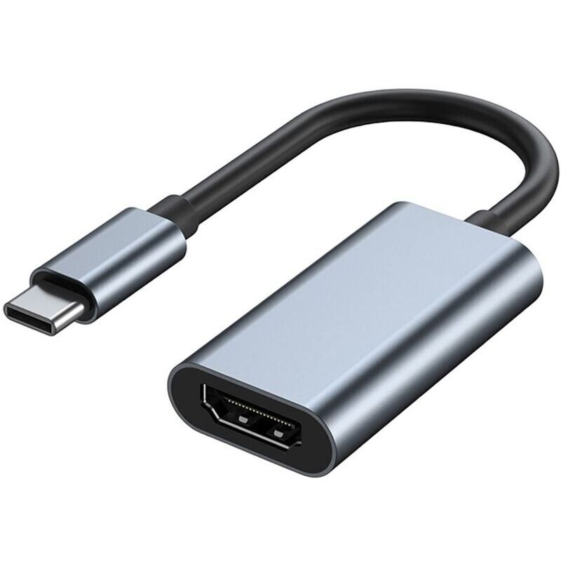 Usb-c Auf Hdmi 4k Adapter – Kompatibel Mit Macbook Pro, Ipad Pro, Chromebook – Plug And Play