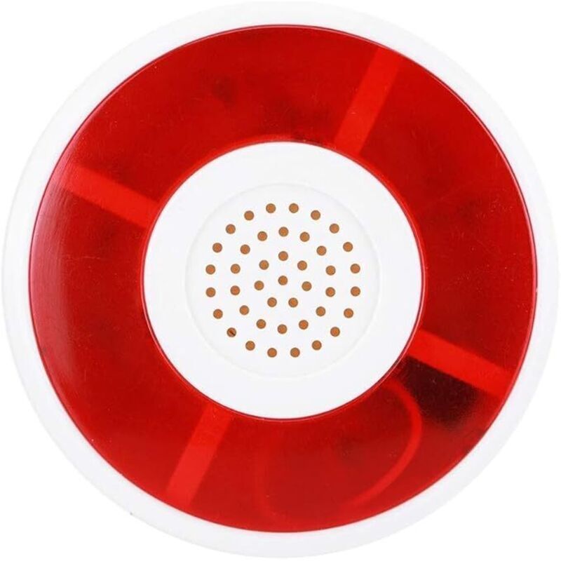 Shining House 12v Akustischer Und Optischer Alarm, Warnsignal-sirene Mit Stroboskoplicht, Led-blinklicht-alarm