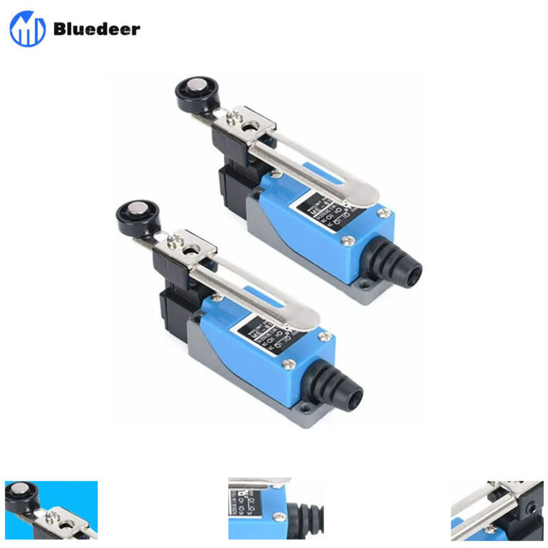 2 Stück Me-8108 Endschalter Mit Hebelrolle, Cnc-endschalter, Rollenschalter Für Elektrische Steuerschalter In Der Mechanik Und Anderen Industrien
