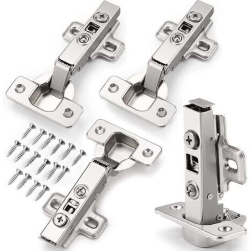 4-klipp-scharnier Automatisches Scharnier Klipp-scharnier Automatische Scharniere Türmontage Standardscharnier Für Küchenschranktüren