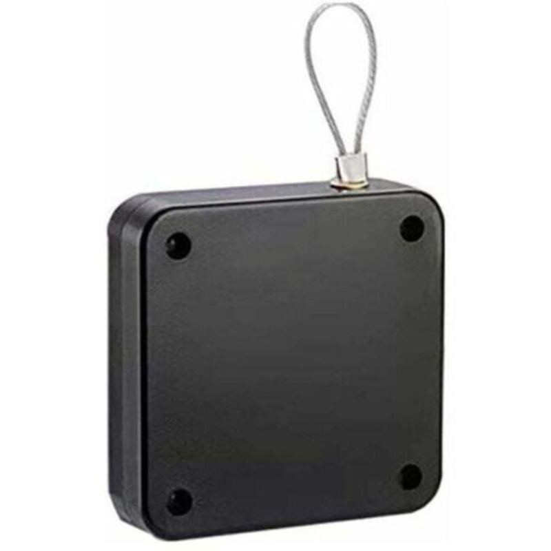 Automatischer Türschließer, Leiser Seil-türschließer, Stoßdämpfer Für Schiebetüren, Haushalts-schiebetür-puffer, Kein Stanzen, Trägt Ca. 20 Kg, Einstellbarer Türschließer, Automatische Schließung