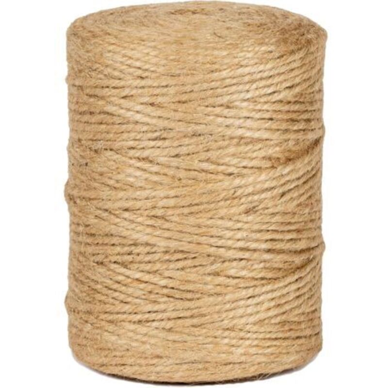 Natürlich Gefärbte Jute-ficelle, 200 M, Geschenkbanderolen, Geschenkverpackungskordel, Weihnachts-geschenkverpackung, Geruchlos, Für Basteln, Gartenarbeit, Pflege, Verpackung, Kreatives Handwerk (ø3mm