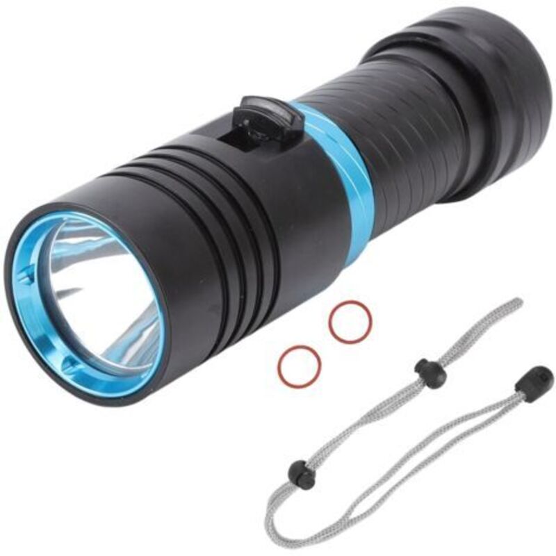 5000lm Taucherlampe Ipx8 100m Wasserdicht, Stufenlos Dimmbar, L2-led-perlen, Unterwasserlichter Zum Tauchen