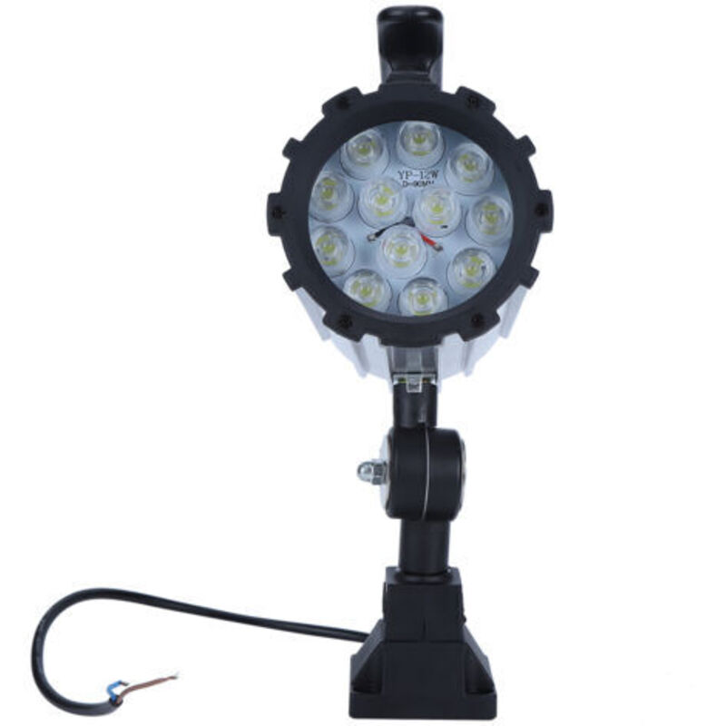 12w 24v Tanche Cnc-maschine 12led Arbeitsleuchte, Kurze Beleuchtungsarm Für Industriewerkzeuge